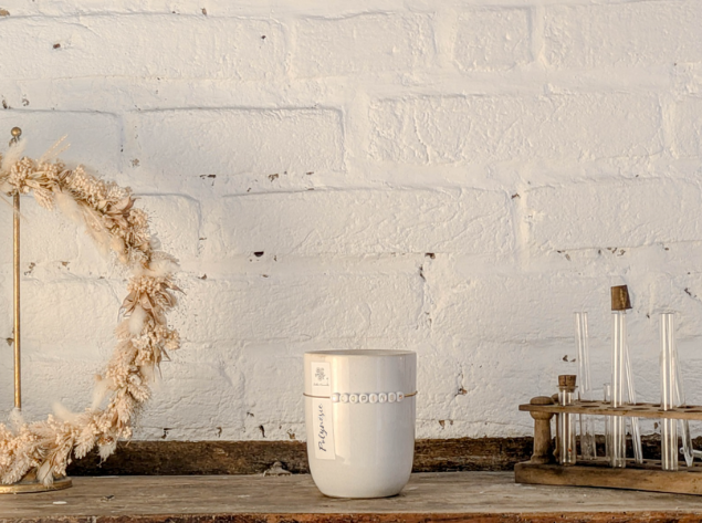 Bougie Message Promesse Fleurie – Image 3
