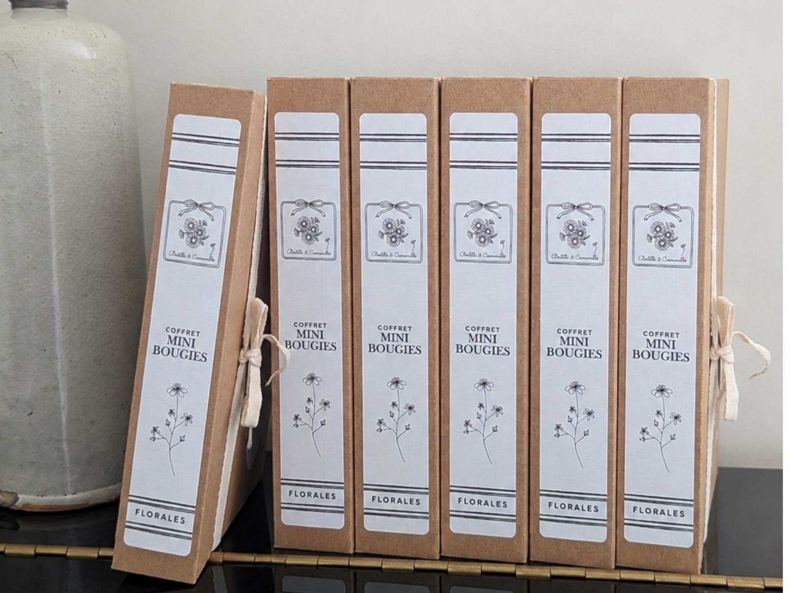 Coffret les mini bougies florales – Image 2