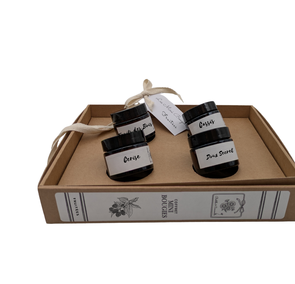 Coffret mini bougies Fruitée