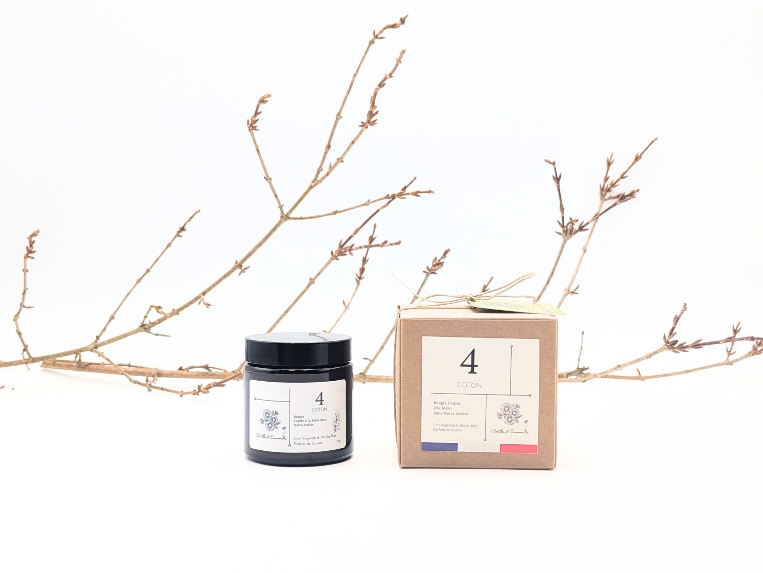 Bougie Parfumée Coton 4
