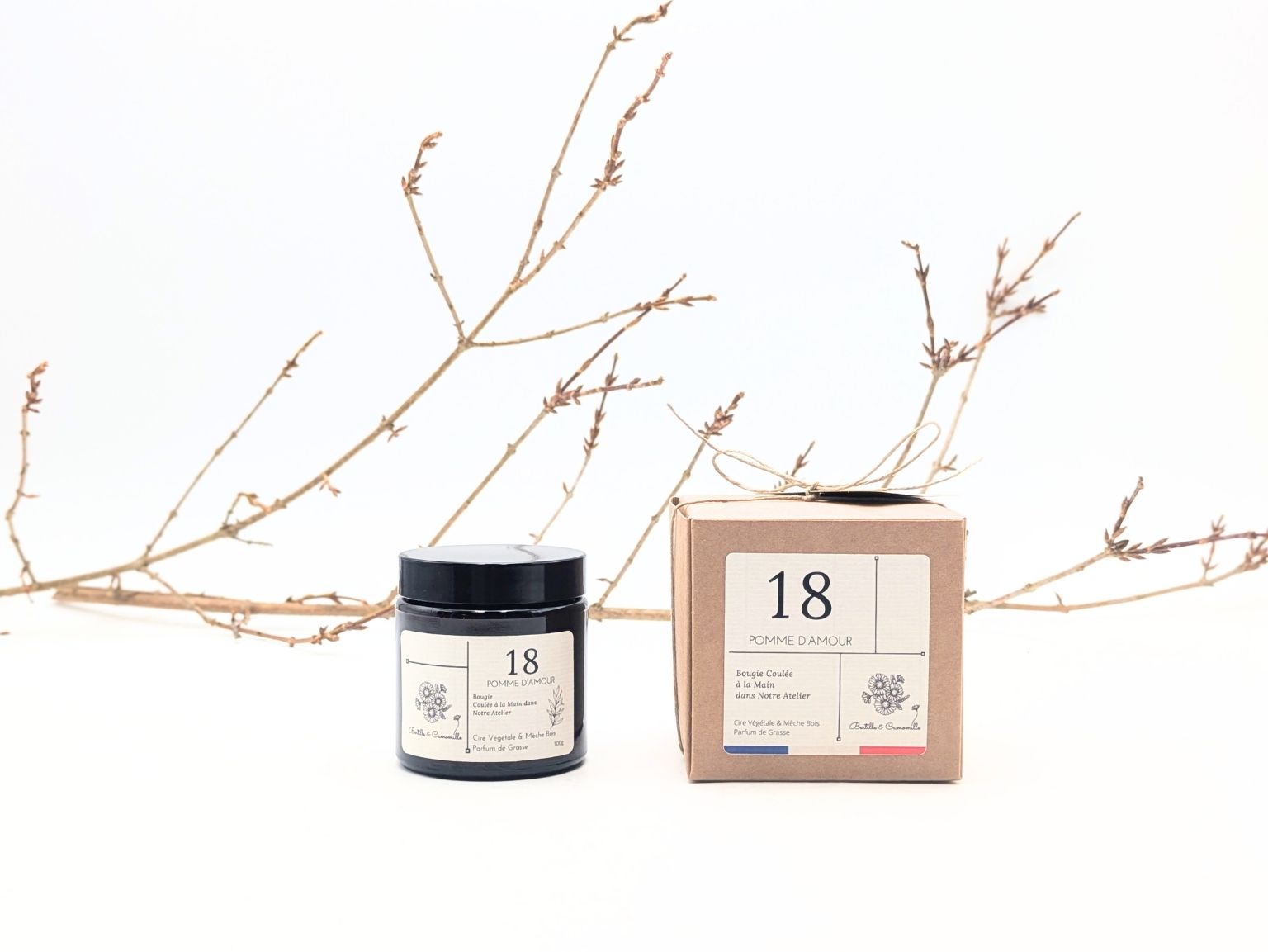 Bougie Parfumée Pomme d'Amour 18