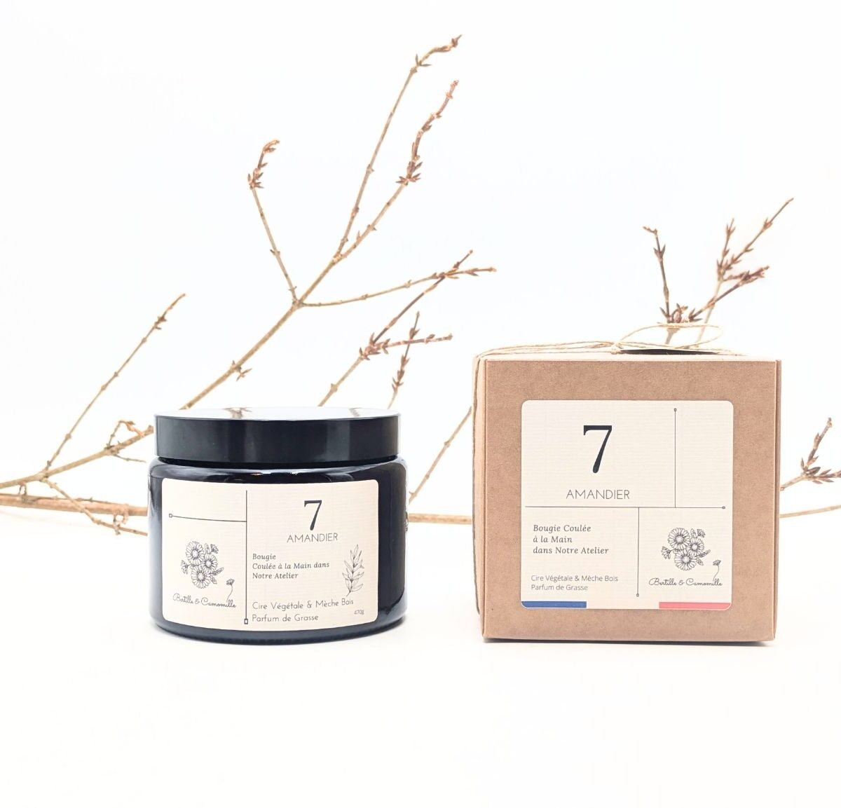 Bougie Parfumée Amandier 7