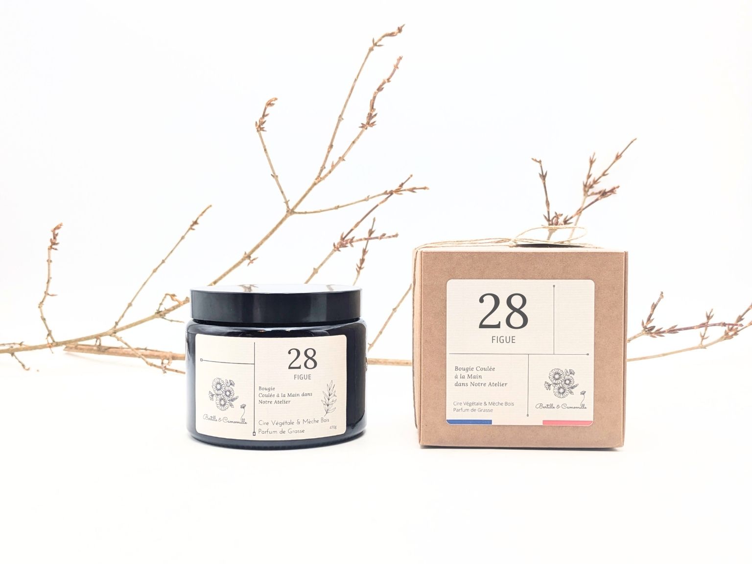 Bougie Apothicaire 470g - Figue