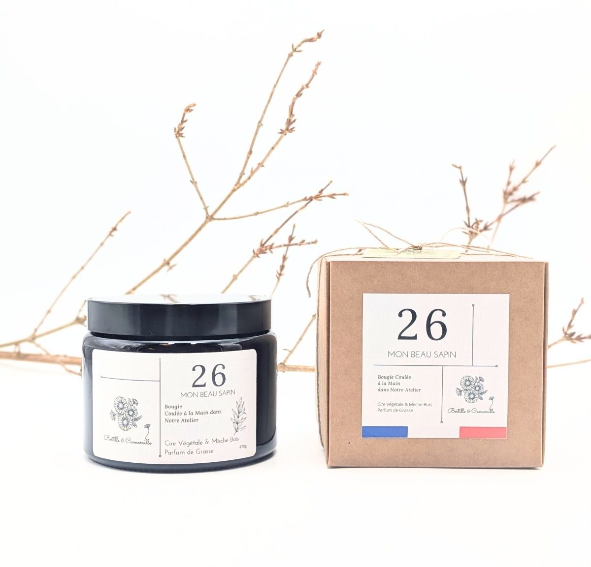 Bougie Apothicaire 470g - Mon Beau Sapin
