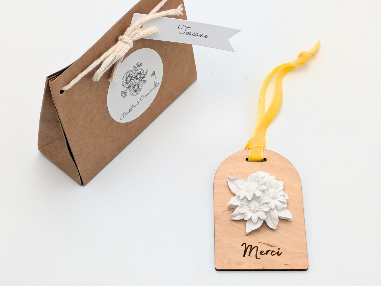 Décor en Plâtre Parfumé avec Message – Toscane – Image 2
