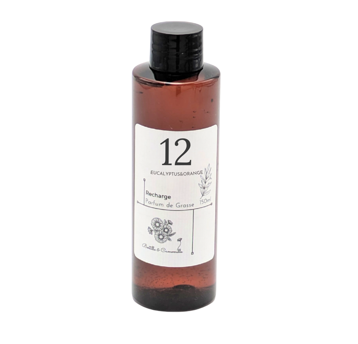 Recharge Diffuseur de Parfum et Spray d'Ambiance Eucalyptus & Orange 12